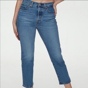 Levi Wedgie Straight Jeans